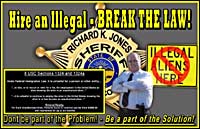 New billboards in Butler County proclaim Sheriff Jones' new focus on business who hire undocumented